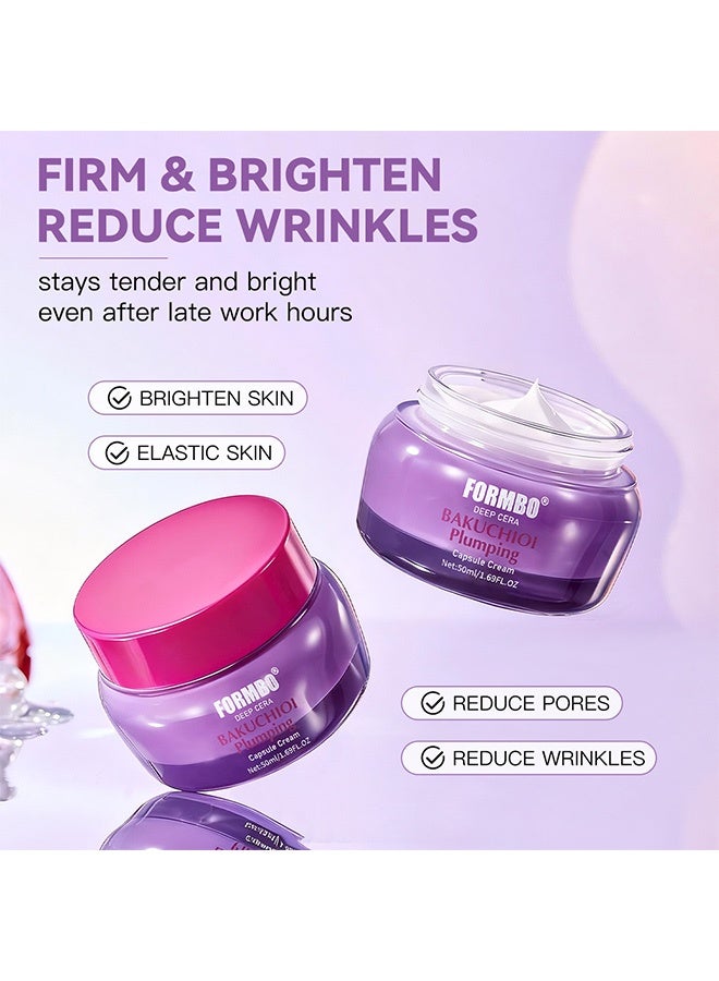 FORMBO Plump Facial Cream - Soothing, Firming, Hydrating, Moisturizing, Anti-Dryness, Anti-Irritation Skin Care Facial Cream, 50g - Image 5